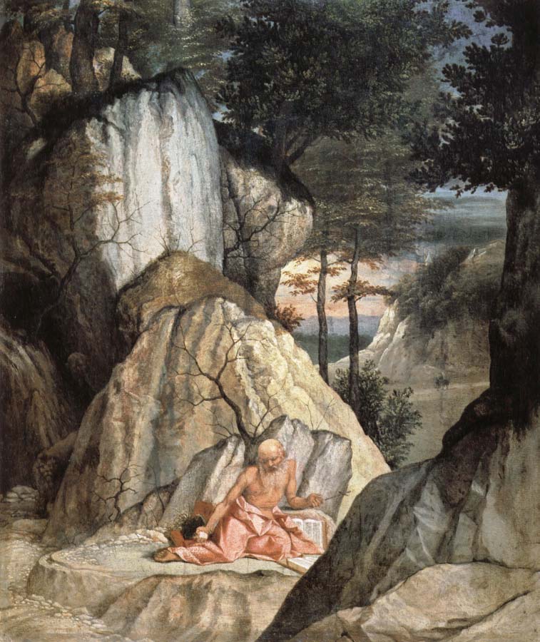 St. Jerome in penitence